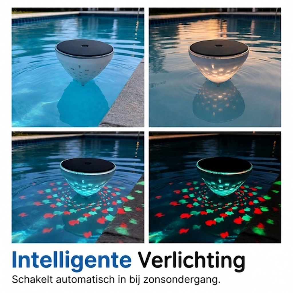 AquaGlow™ - Betoverende Visprojectie Verlichting